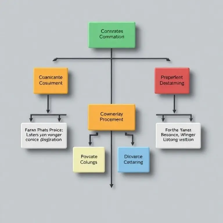 이혼 진행 시스템 구조: 두 가지 주요 프로세스 해부