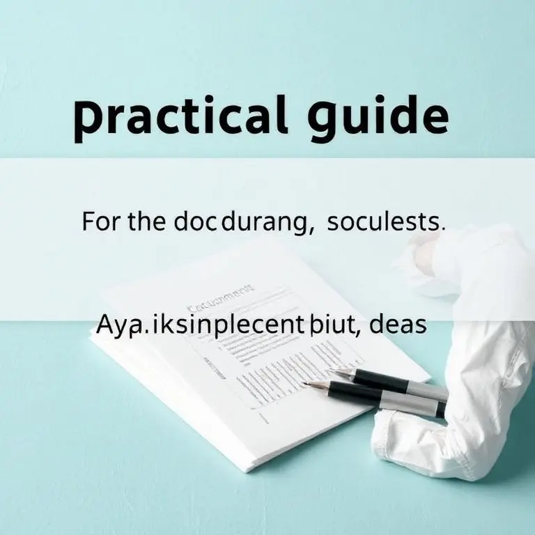 실수 없이 완벽하게 준비하는 서류작성 실전 가이드: 핵심 이론부터 적용 방법까지