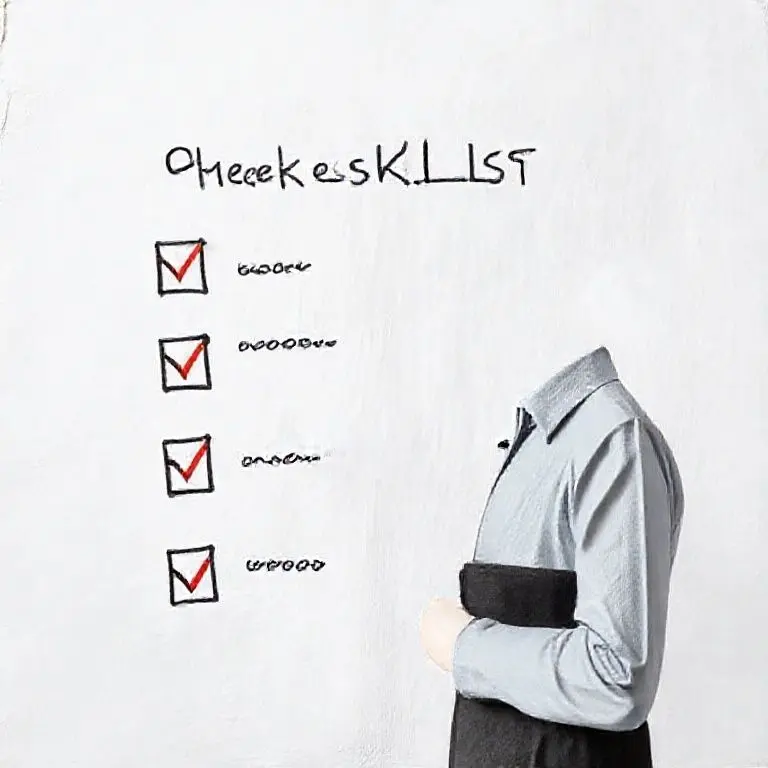 4. 후회 없는 결정을 위한 실전 체크리스트